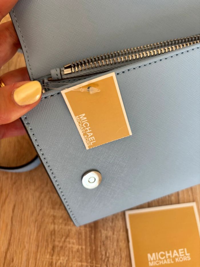 Sac à main bleu - Michael Kors - photo numéro 4