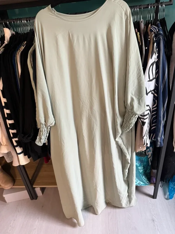 abaya verte - photo numéro 2