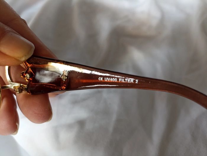 Lunettes de Soleil Femme doré - photo numéro 3