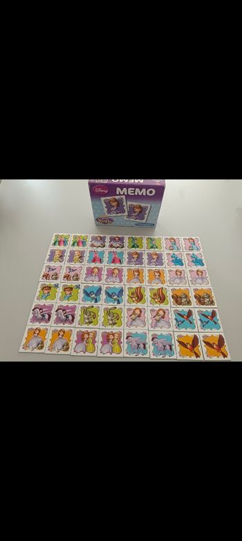 Memo Sofia Disney de Clementoni