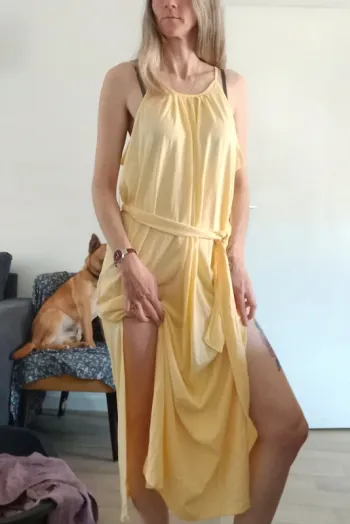 Robe longue d'été XXL