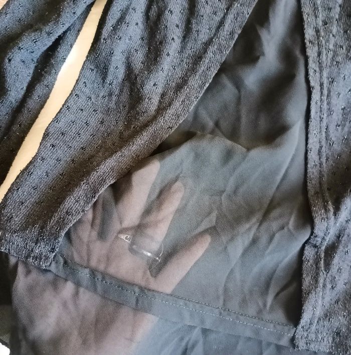 Pull crochet dos nu voile 8 ans - photo numéro 3