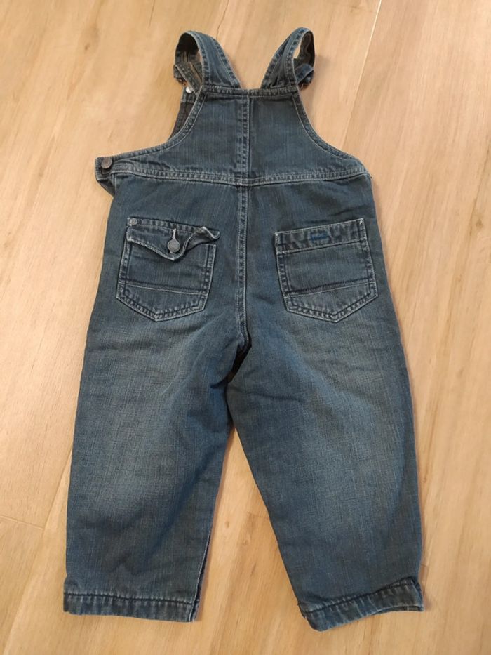 Salopette jeans grain de blé 2 ans - photo numéro 3