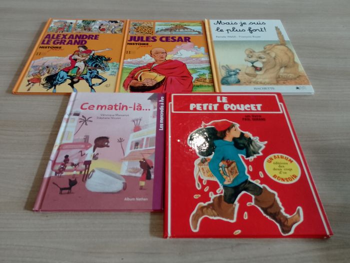Lot de 5 livres "pour enfants divers"(6) - photo numéro 1