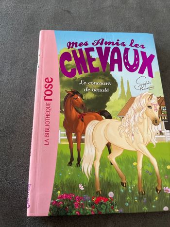 Livre bibliothèque rose mes amis les chevaux tome 10