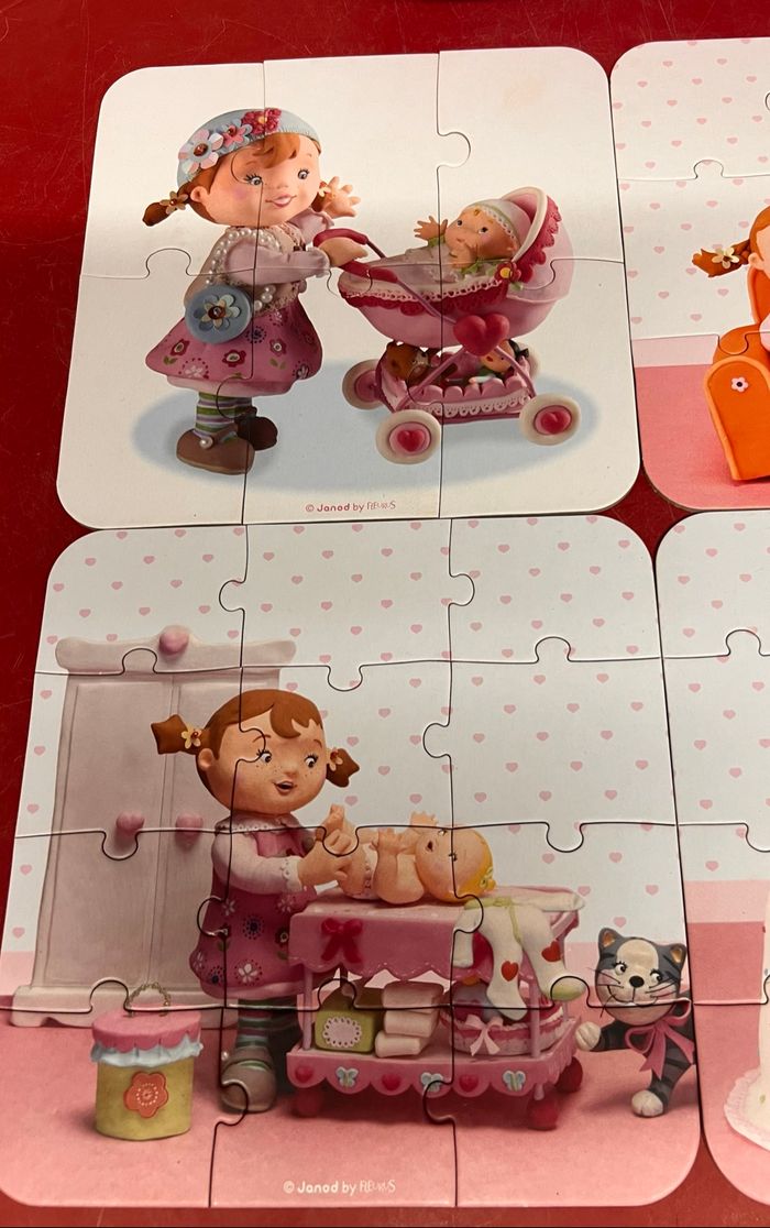4 Puzzles les p’tites fille progressives - photo numéro 2