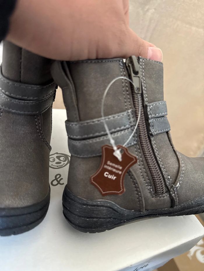 Bottines fille Pat & Ripaton neuves avec étiquette - Pointure 21 - photo numéro 8