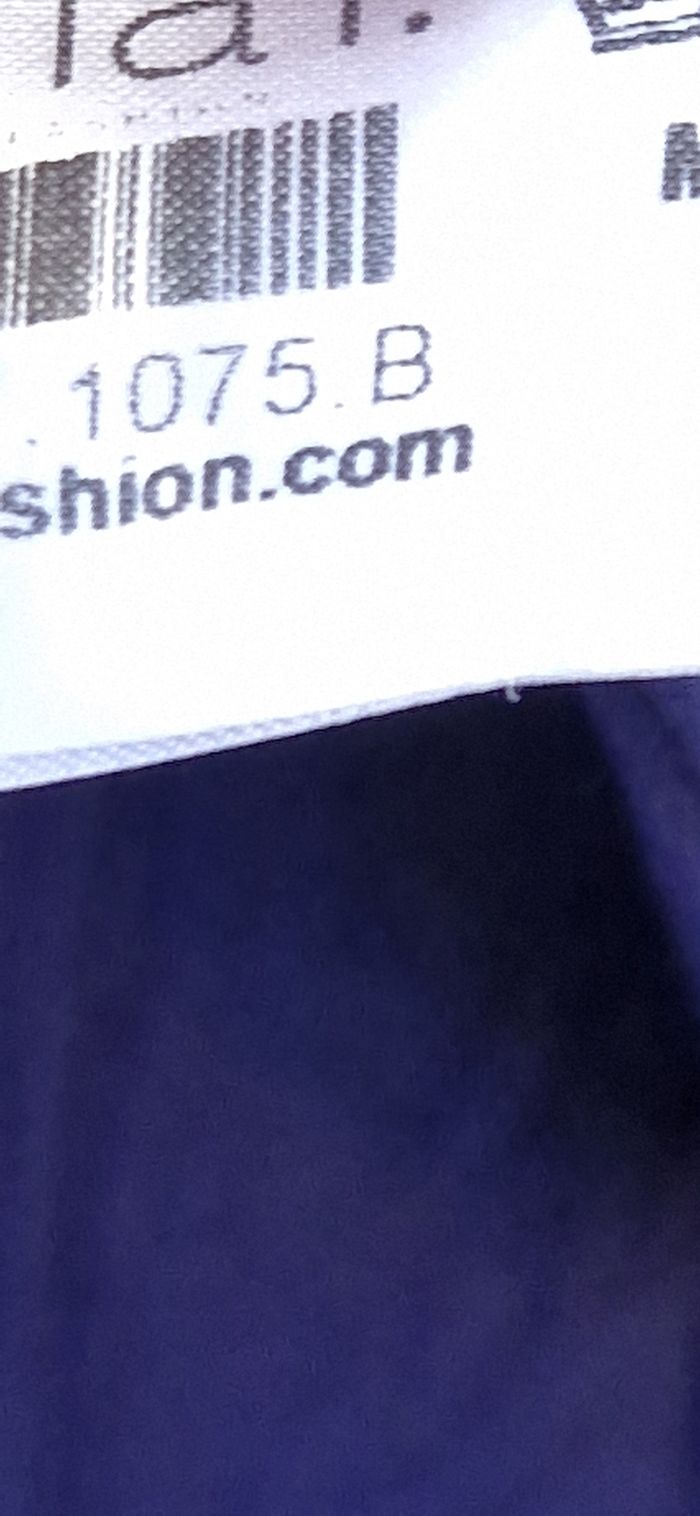 Tunique fluide bleu mauve MA.T – Taille 42 (indiqué 05) - photo numéro 7