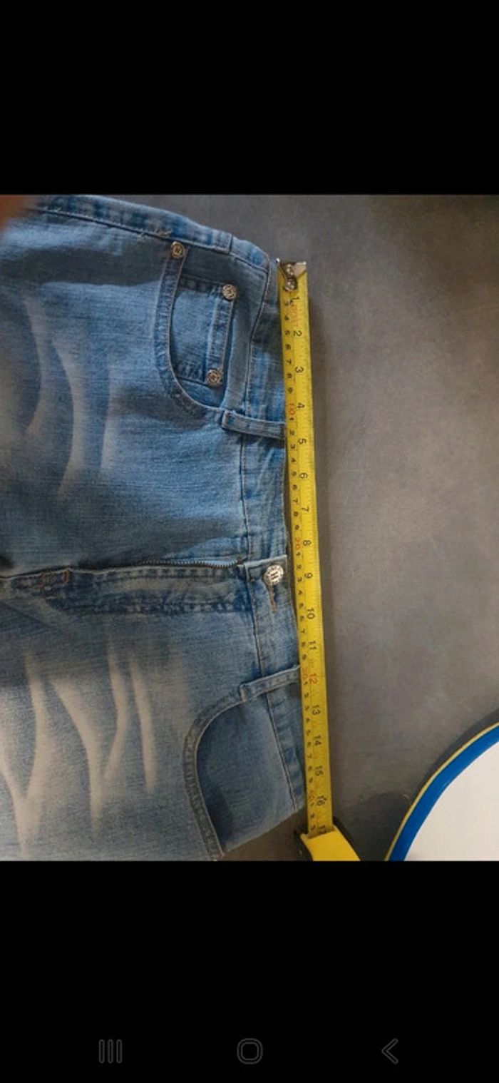 Jeans jambe large taille 40 - photo numéro 4