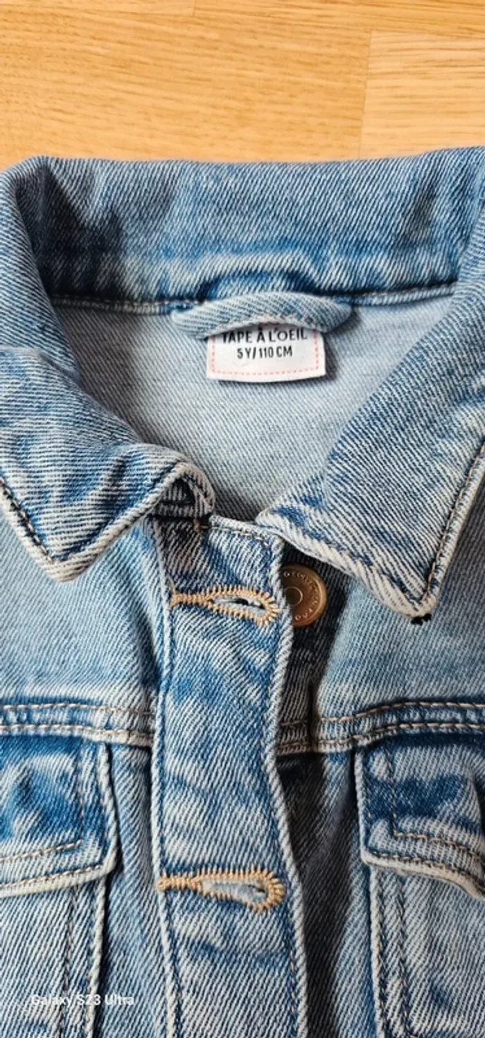 Veste en jean 5 an - photo numéro 2