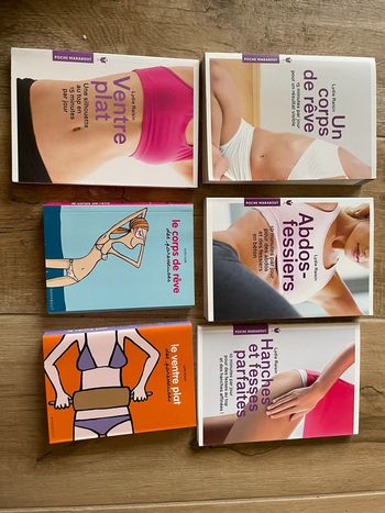 Lot livre remise en forme neuf