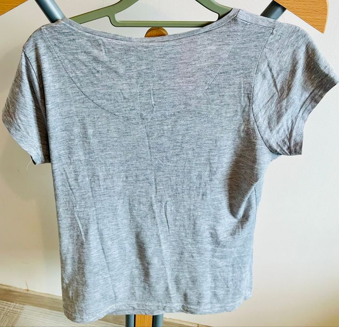 T-shirt femme gris chiné Mr Men Little Miss Little Miss Sunshine - M/38 - Très bon état - photo numéro 4