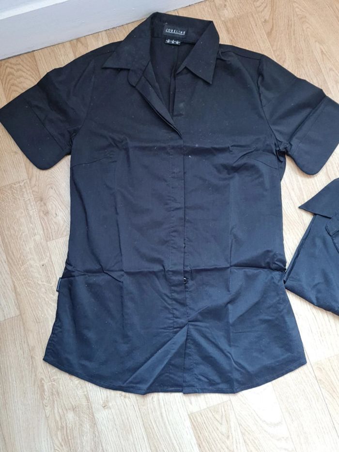 Chemise noir serveuse - photo numéro 2