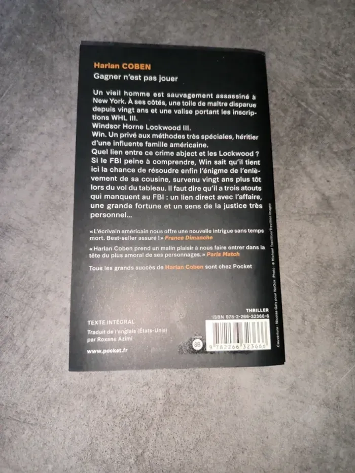 Harlan Coben gagner n'est pas jouer - photo numéro 2