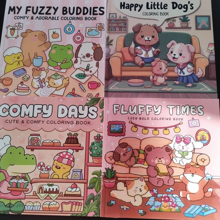 Lot de 4 livres cozy colo 24 pages neufs