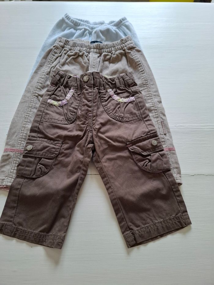 Lot de 5 pantalons filles 6/9 mois 67 cm
- photo numéro 6