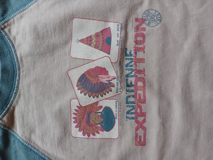 Tee-shirt garçon manches longues 5 ans - photo numéro 2