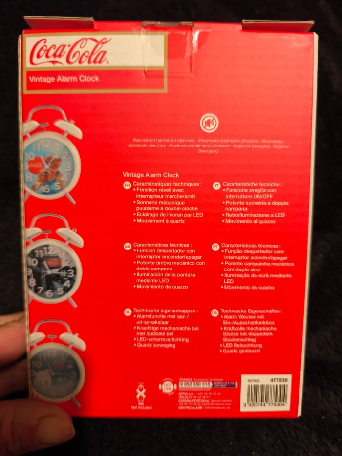 Réveil Coca-Cola - photo numéro 2