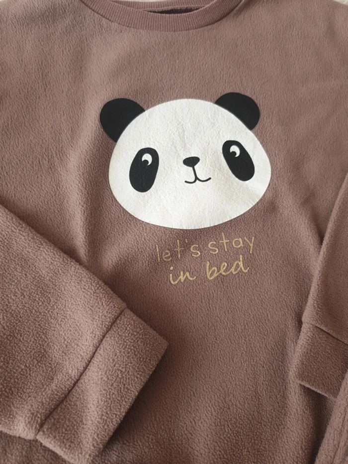 Pijama polaire panda - photo numéro 2