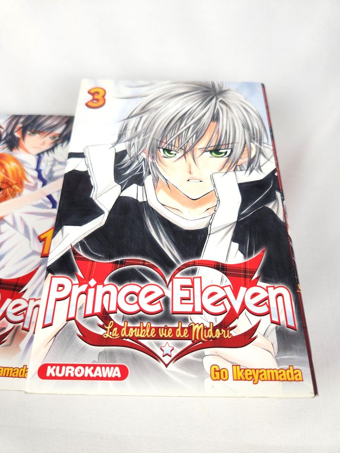 Lot 4 Mangas Prince Eleven Tomes 1 à 4 FR - photo numéro 6