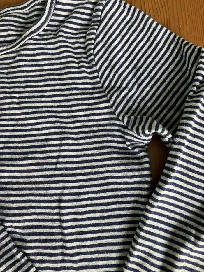 Lot 2 maillots de corps ML 6/8 ans - photo numéro 3
