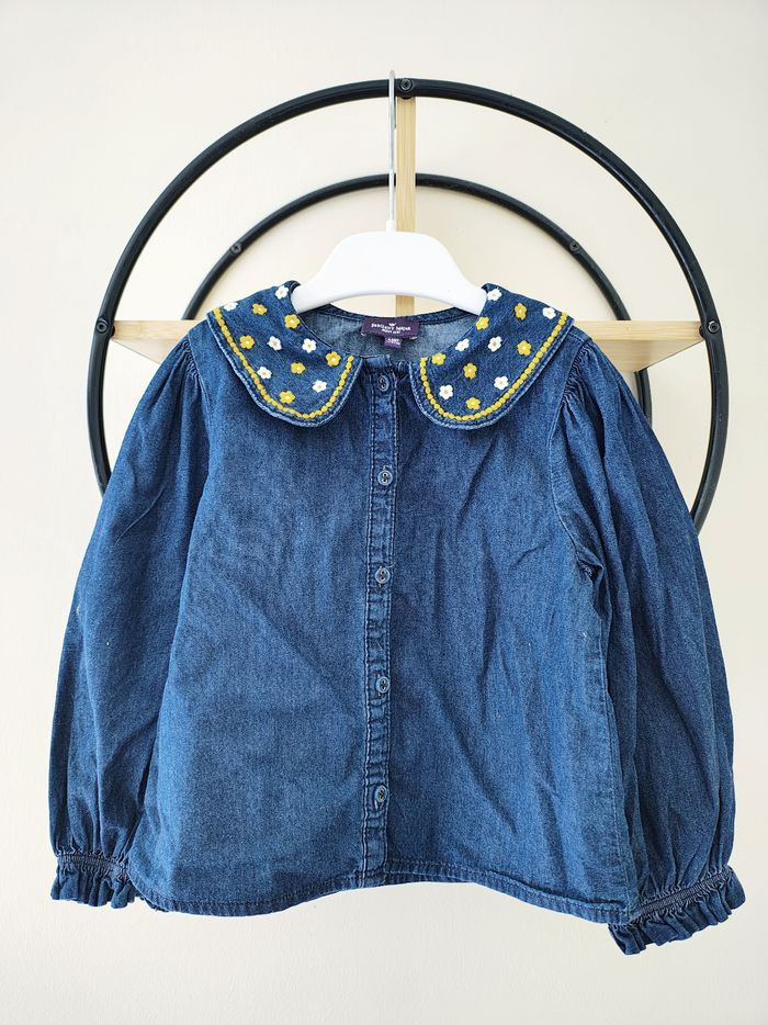 4 ans blouse chemise a col sergent major