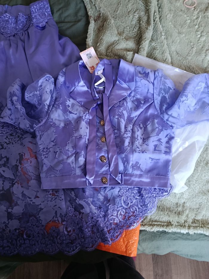 Ensemble fleurie violei - photo numéro 3