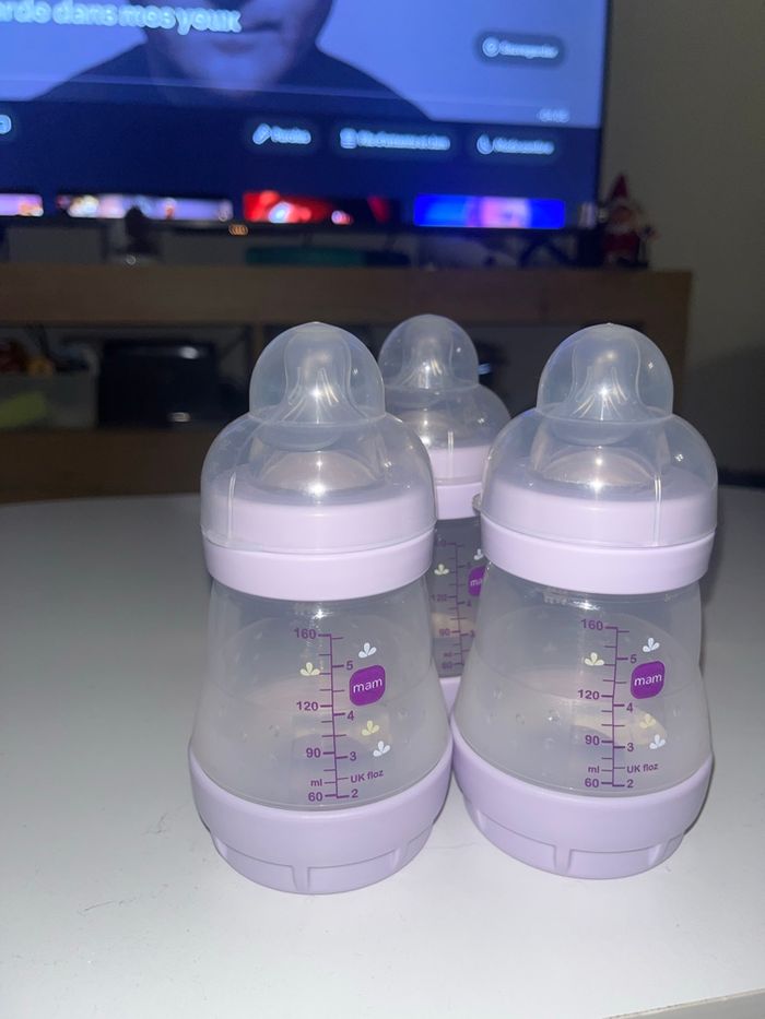 Mam biberon violet - photo numéro 2