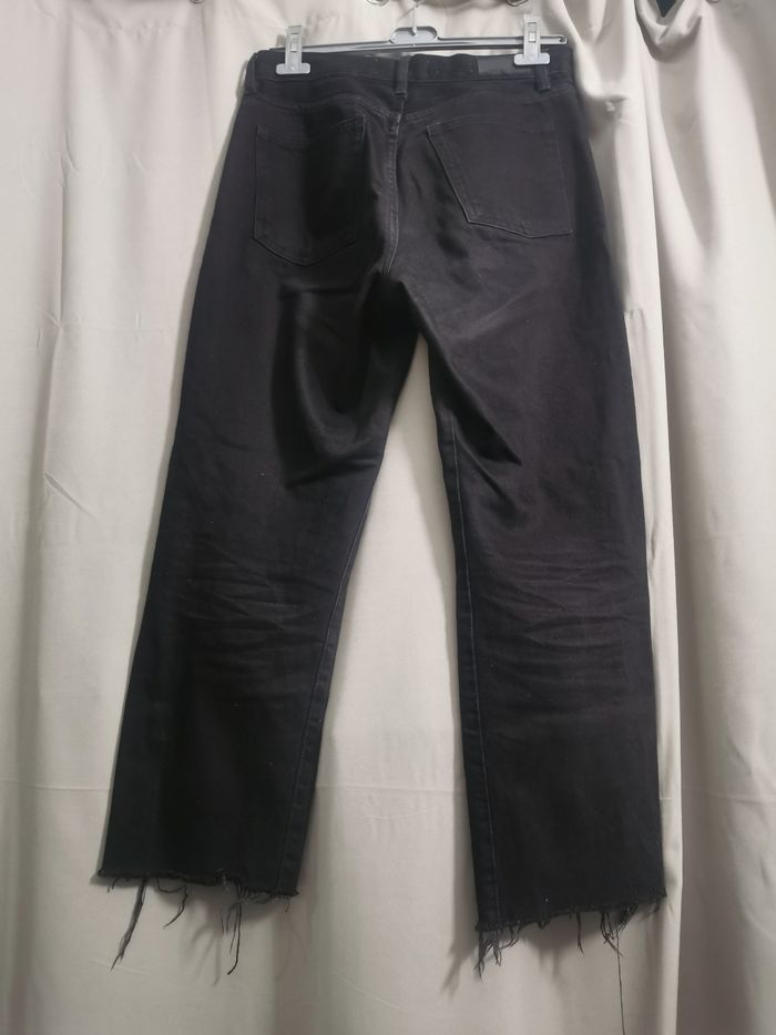Jeans noir mango m - photo numéro 6