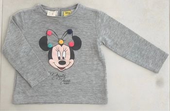 T shirt manches longues chaud minnie Zara 2/3 ans