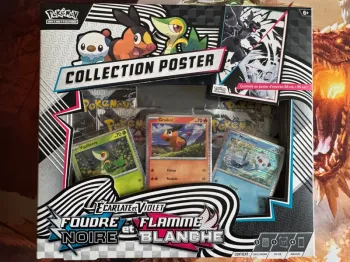 Pokemon - Coffret Poster Foudre Noire & Blanche - EV10.5