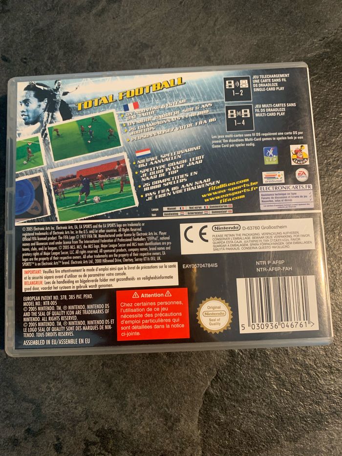 Jeu Nintendo DS FIFA 06 - photo numéro 2