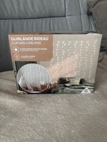 Guirlande rideau