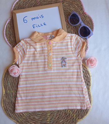 Polo fille 👧 6 mois