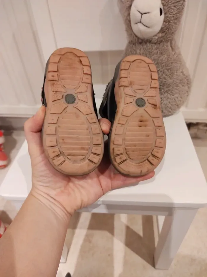Chaussures bottines bébé Tissaia Taille 21 - photo numéro 6