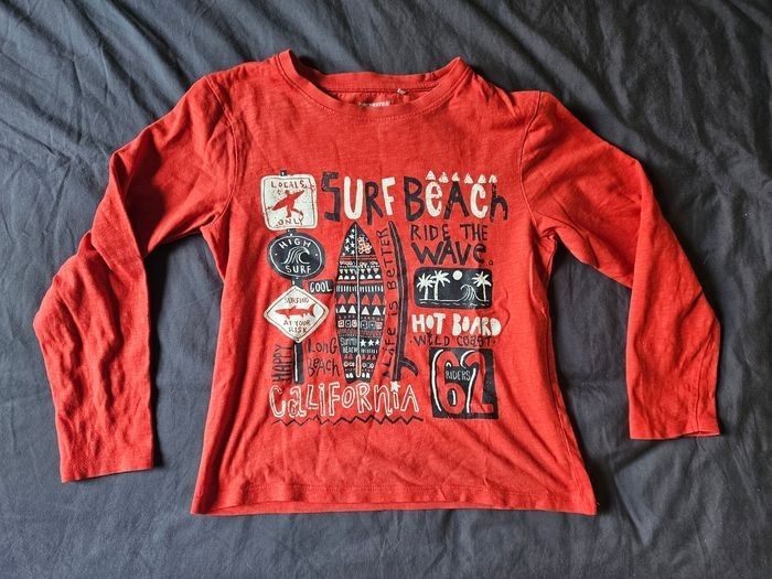 Lot tee shirt manches longues garçon 10 ans automne hiver - photo numéro 8