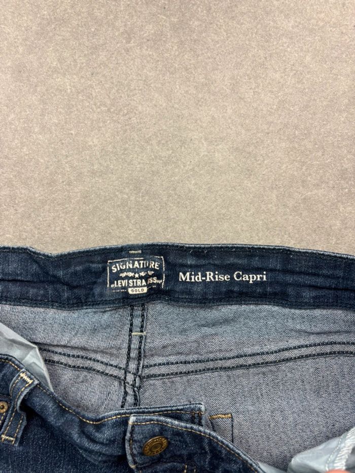 Jean pantalon coupe droite signature gold levis bleu W35 - photo numéro 10