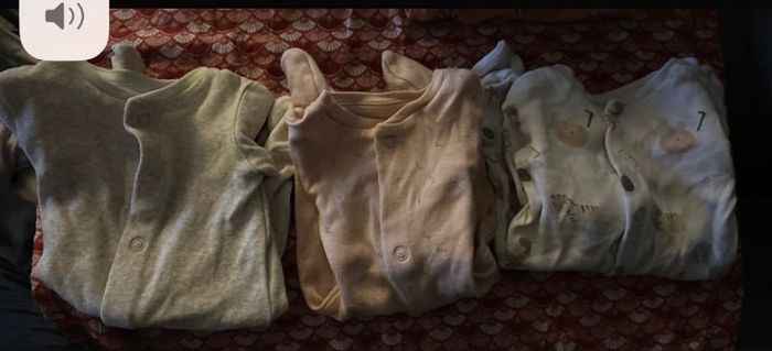 3 pyjamas - 44cm
