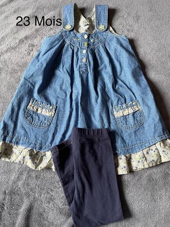 Robe et legging 23 mois