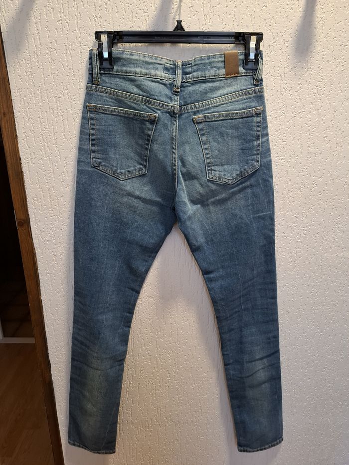 Beau jean Kaporal femme slim standard 34 cobalt neuf et étiqueté - photo numéro 3