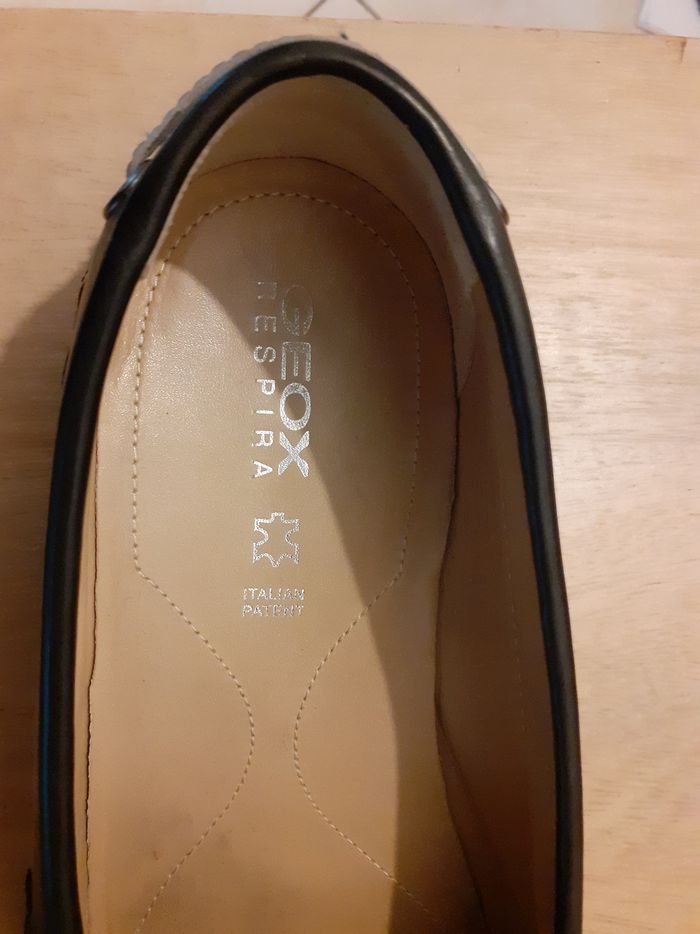 Mocassins en cuir Geox femme, pointure 37 - photo numéro 3