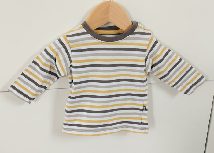 T-shirt ML garçon 3 mois obaibi