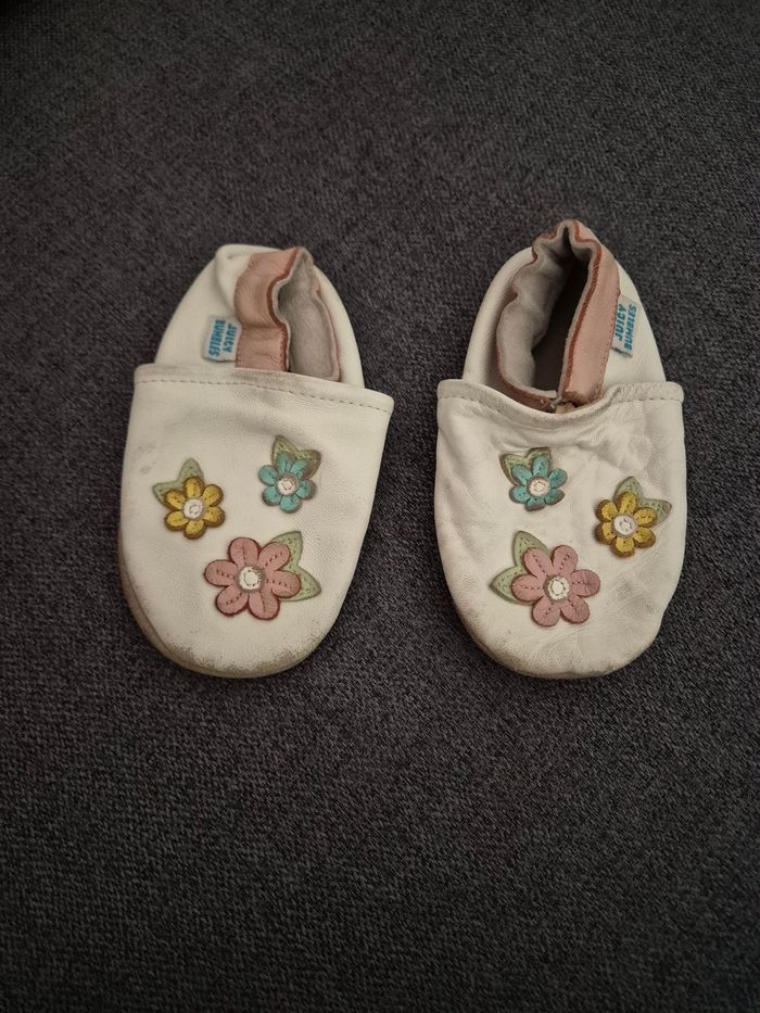 Chausson cuir 18 a 24 mois