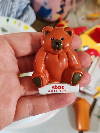 Aimant petit ours jouet - stoc noël 1993
