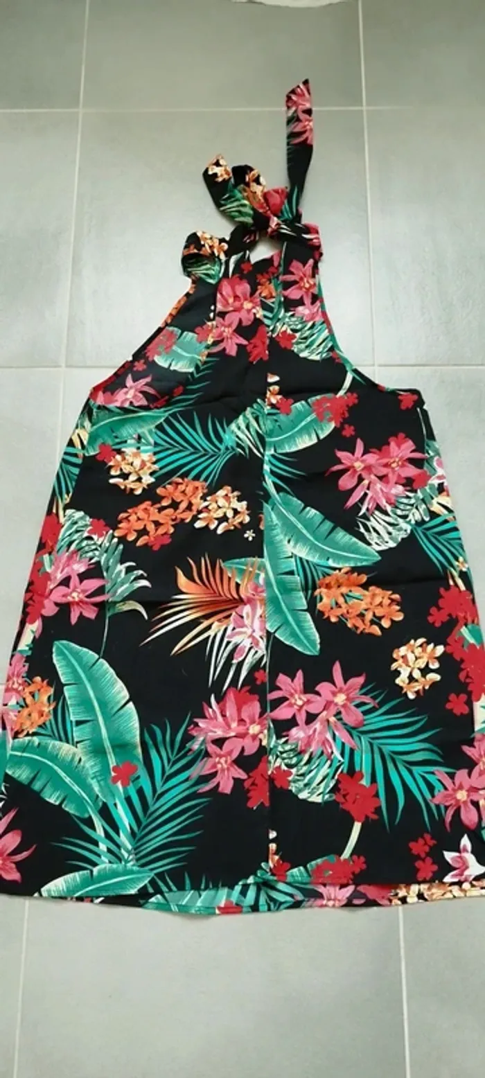 Robe fleurie été femme Xl - photo numéro 2