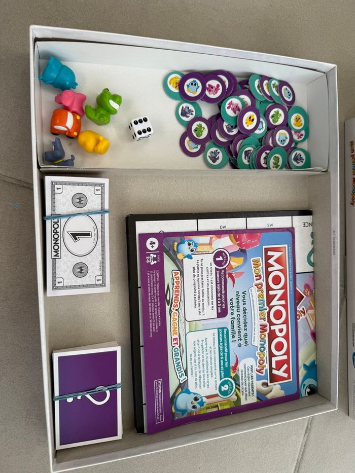 Jeu mon premier Monopoly junior - photo numéro 3