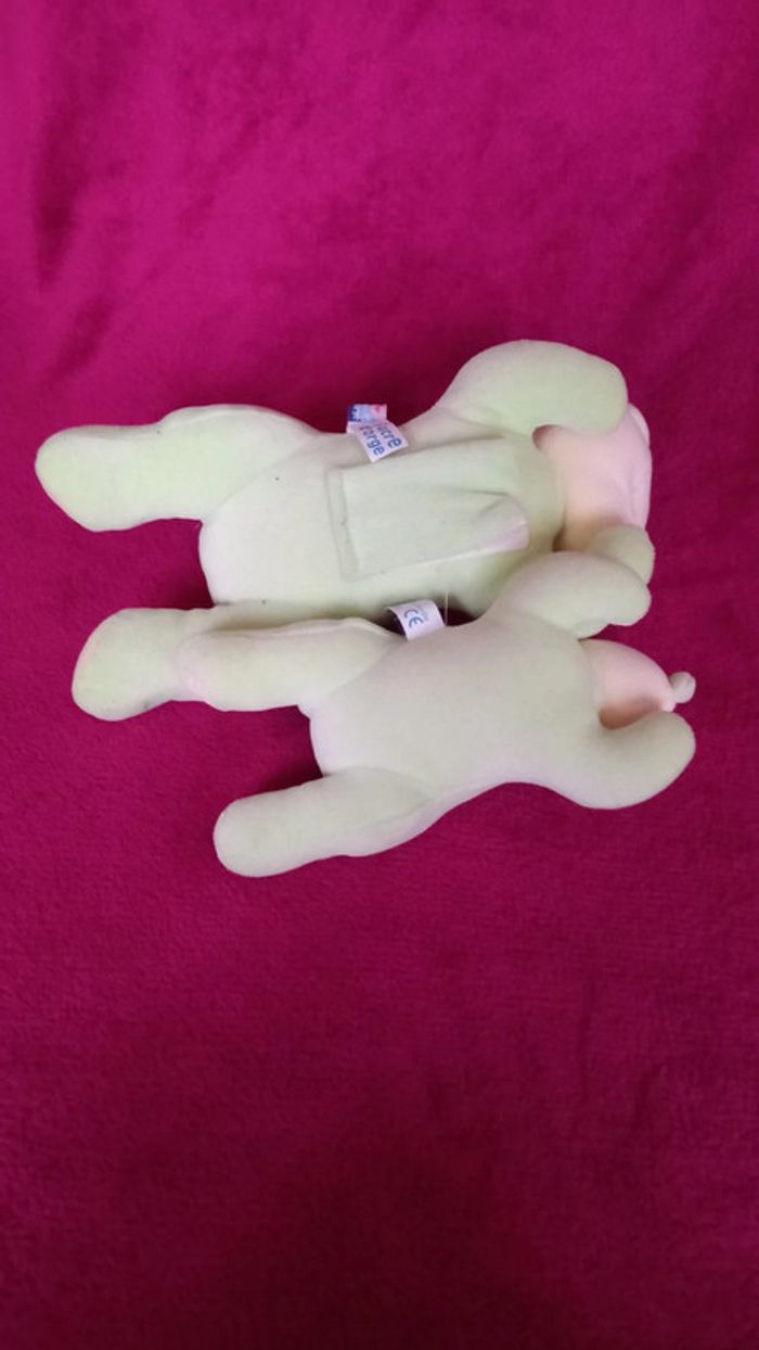 Lot de 2 doudous ours Sucre d Orge - photo numéro 3