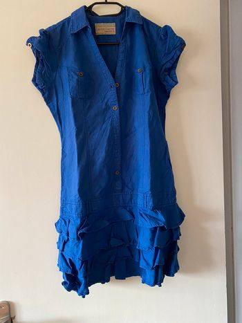 Robe Cache Cache bleue Taille 40