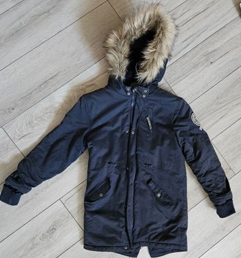 Parka doublée mi longue vertbaudet 12 ans