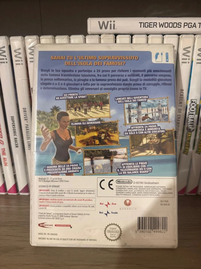 L’isola dei famosi jeu Wii - l’île isolée - photo numéro 3